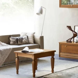 Camel Nostalgia Walnut Italian Lamp Table