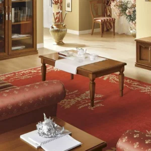 Camel Nostalgia Walnut Italian Coffee Table