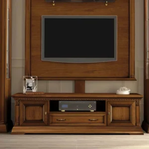 Camel Treviso Cherry Wood Italian TV Unit
