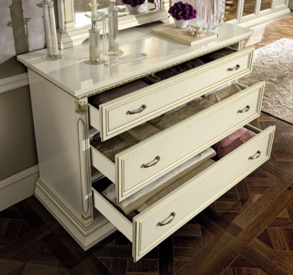 Camel Treviso White Ash Italian Single Dresser - Image 2