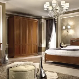 Camel Treviso Cherry Wood Italian 6ft Queen Size Bed