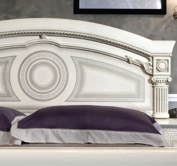 Camel Aida White Italian 5ft King Size Bed - Image 2