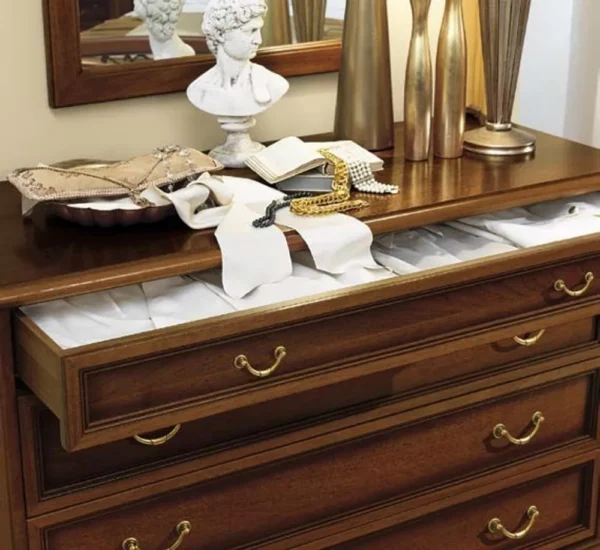 Camel Nostalgia Walnut Italian Single Dresser - Image 2