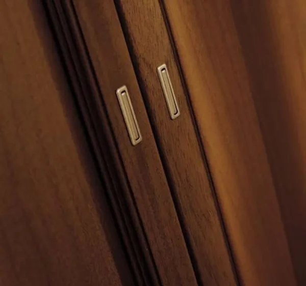 Camel Nostalgia Walnut Italian Wardrobe - Image 2