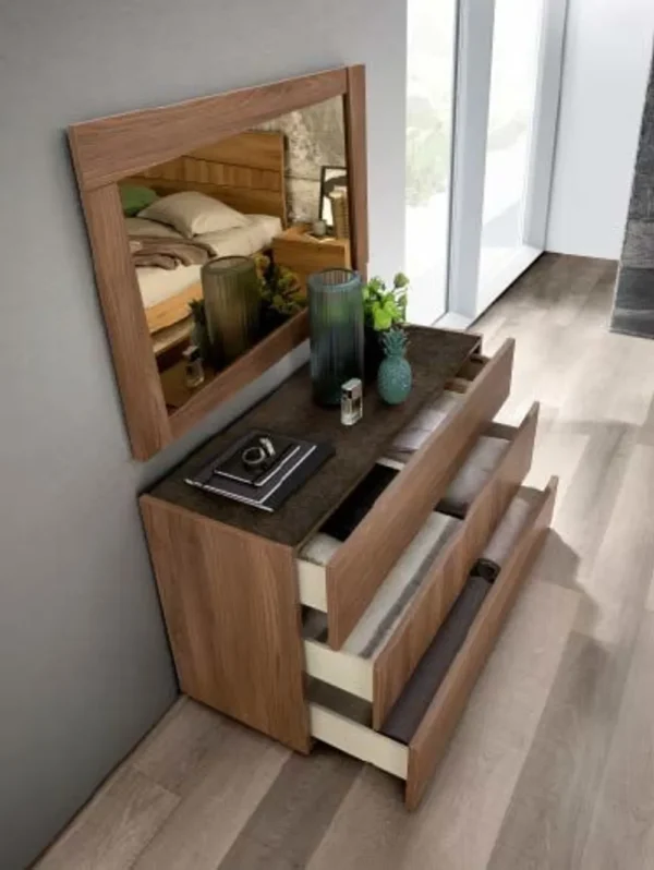 Modum Storm Italian Wooden Single Dresser - Image 2