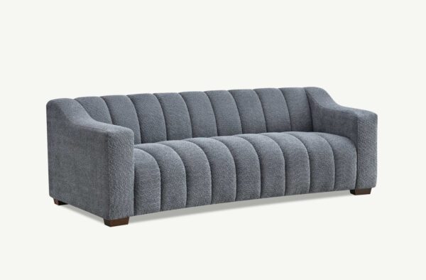Aluxo Astoria 3 Seater Sofa in Iron Boucle Fabric - Image 3