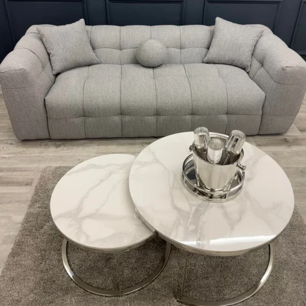 The Bubble Boucle 3 Seater Sofa - Image 2