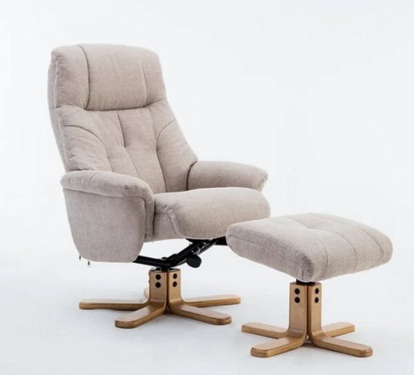 GFA Dubai Recliner & Footstool