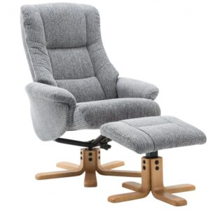 GFA Florida Swivel Recliner & Footstool