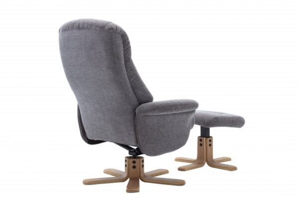 GFA Hawaii Swivel Recliner & Footstool