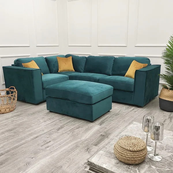 Hudson 4 Piece Corner Sofa - Image 2