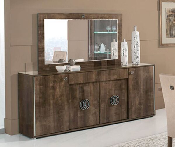 H2O Design Athen Rovere Monte Italian 4 door Sideboard