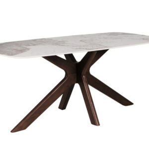 Vida Living Ariya Brown Rectangle Dining Table