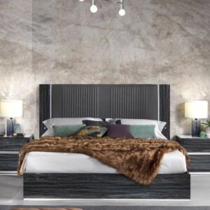 H2O Design Christine Grey Italian Bed Frame