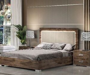 H2O Design Bella Rovere Monte Italian Bed Frame