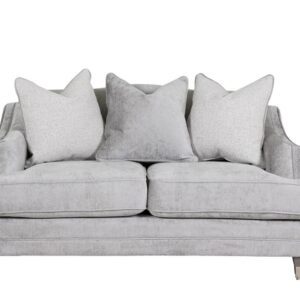 Vida Living Belvedere Silver 2 Seater Sofa