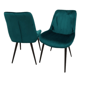 Furnish 365 Dido Velvet Dining Chair Color Options Available