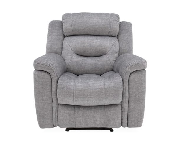 Vida Living Dudley Grey Reclining Arm chair