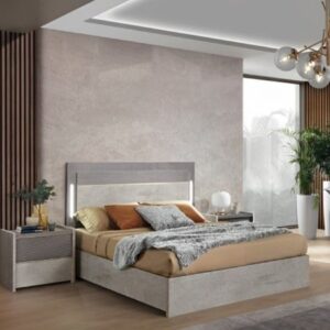 H2O Design Sole Grey Italian Bed Frame