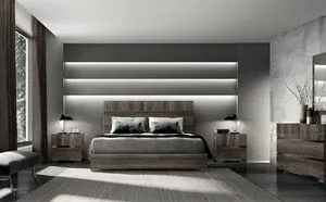 Status Dea Night Vintage Oak Italian Bed