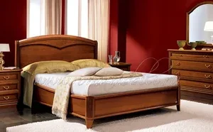 Camel Group Nostalgia Night Walnut Bedroom Set