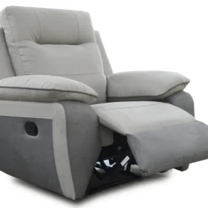 Trimont Grey Fabric Upholstered Armchair