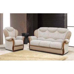 Martina CAT.A Italian Fabric 3 + 1 + 1 Sofa Suites