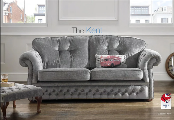 Platinum Upholstery Kent 3 Seater Sofa