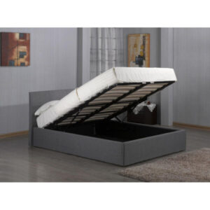 Fusion Fabric Storage Bed Grey