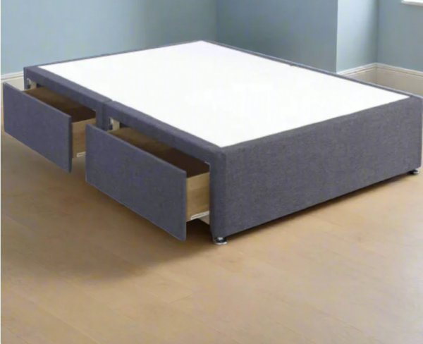 Dreamland Divan Bases - Velvet Fabric