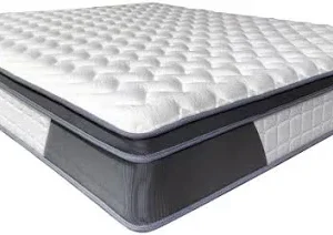 Aluxo Oasis 2000 Pocket Memory Pillow Top Mattress in a box