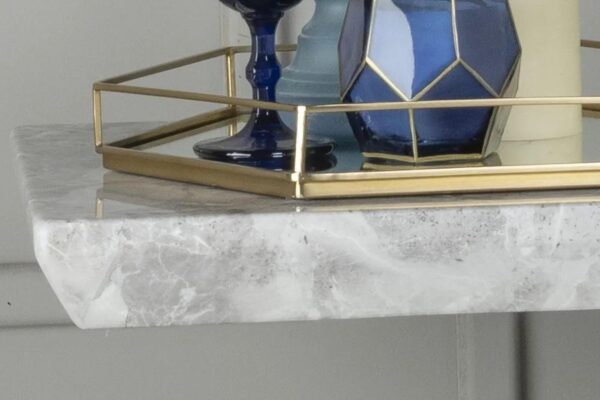 Hugo Grey Marble Console Table - Image 2