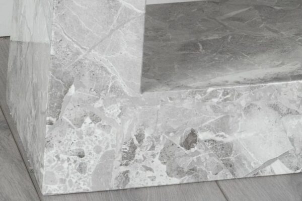 Hugo Grey Marble Console Table - Image 3