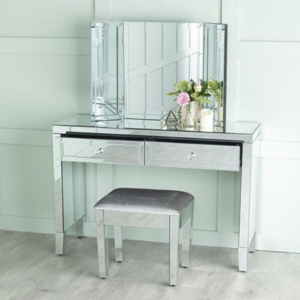 Vasari Mirrored Dressing / Console Table - Image 2