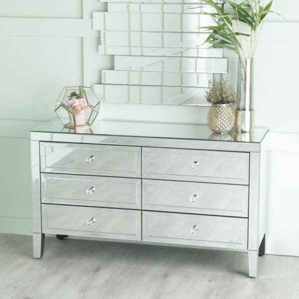 Vasari Mirrored 3/6 Drawer Chest - Image 3