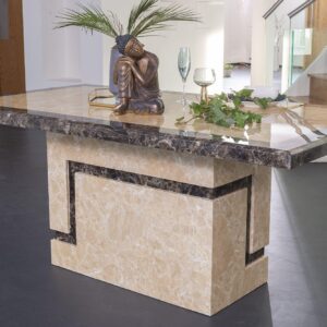 Venus Cream Marble Dining Table