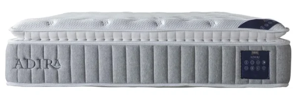 Vida Living Adira White 1500 Pocket Sprung Mattress - Sizes Available - Image 2