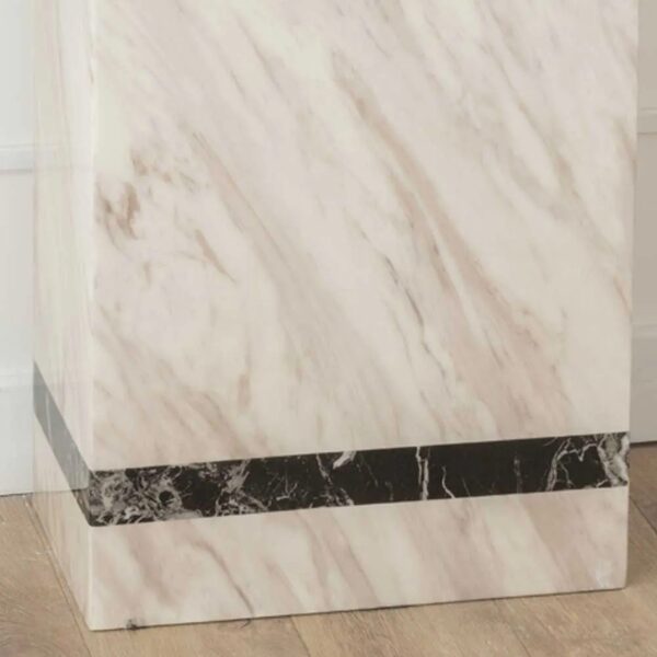 Arzano Cream Marble Console Table - Image 3