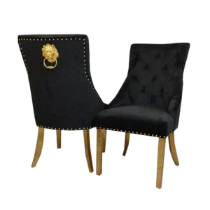 Furnish 365 Bentley Gold Dining Chair 2 Color Options Available