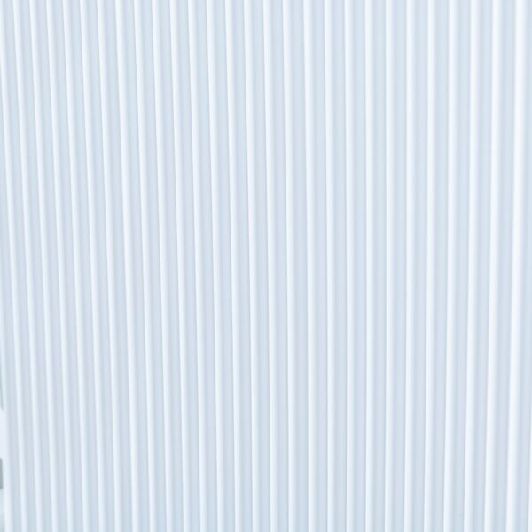 Mondrian White Melamine Top Curved Fluted Sideboard - Image 6