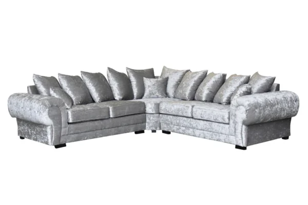 Veron Velvet Corner Sofa