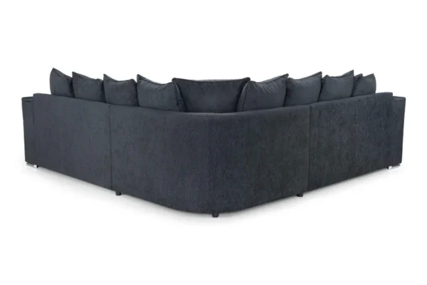 Bentley Corner Sofa Suite Charcoal | Fabric Corner Sofa - Image 2