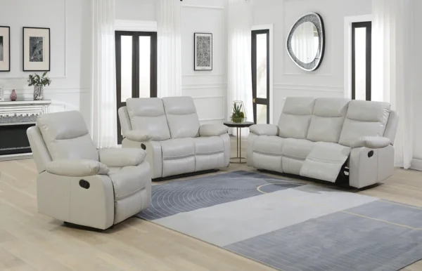 Bristol Leather Manual Recliner