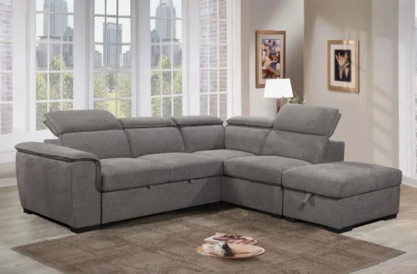Prague Corner Sofa With Pull Out Bed