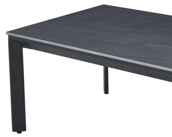 Sardinia Black/White/Grey Ceramic Coffee Table - Image 3