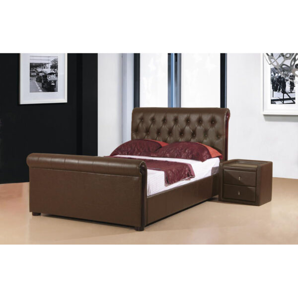 Caxton Storage PU Bed - Image 2