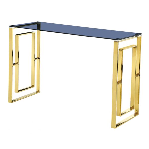 Memphis Glass Console Table