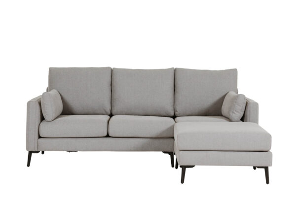 Raven Corner Sofa Greige Crib 5 - Image 2