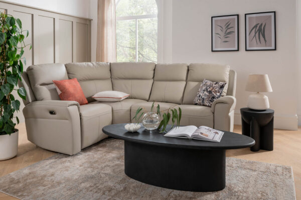 Russo Corner Group Electric Recliner