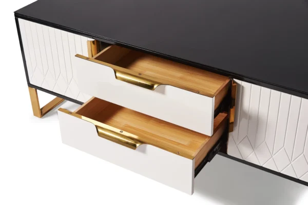 Amal Ribbed Coffee Table - Image 2